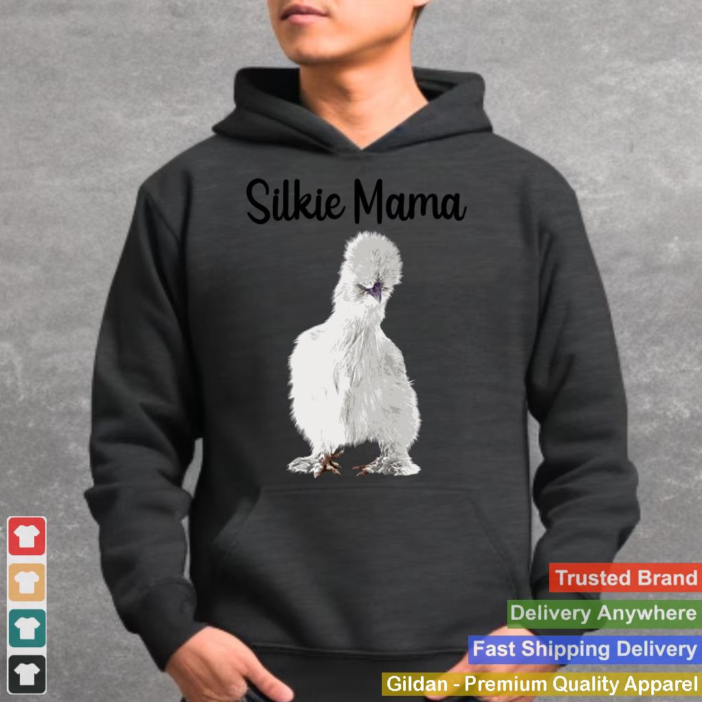 Funny Silkie Mama Design For Mom Women Silkie Chicken Lover