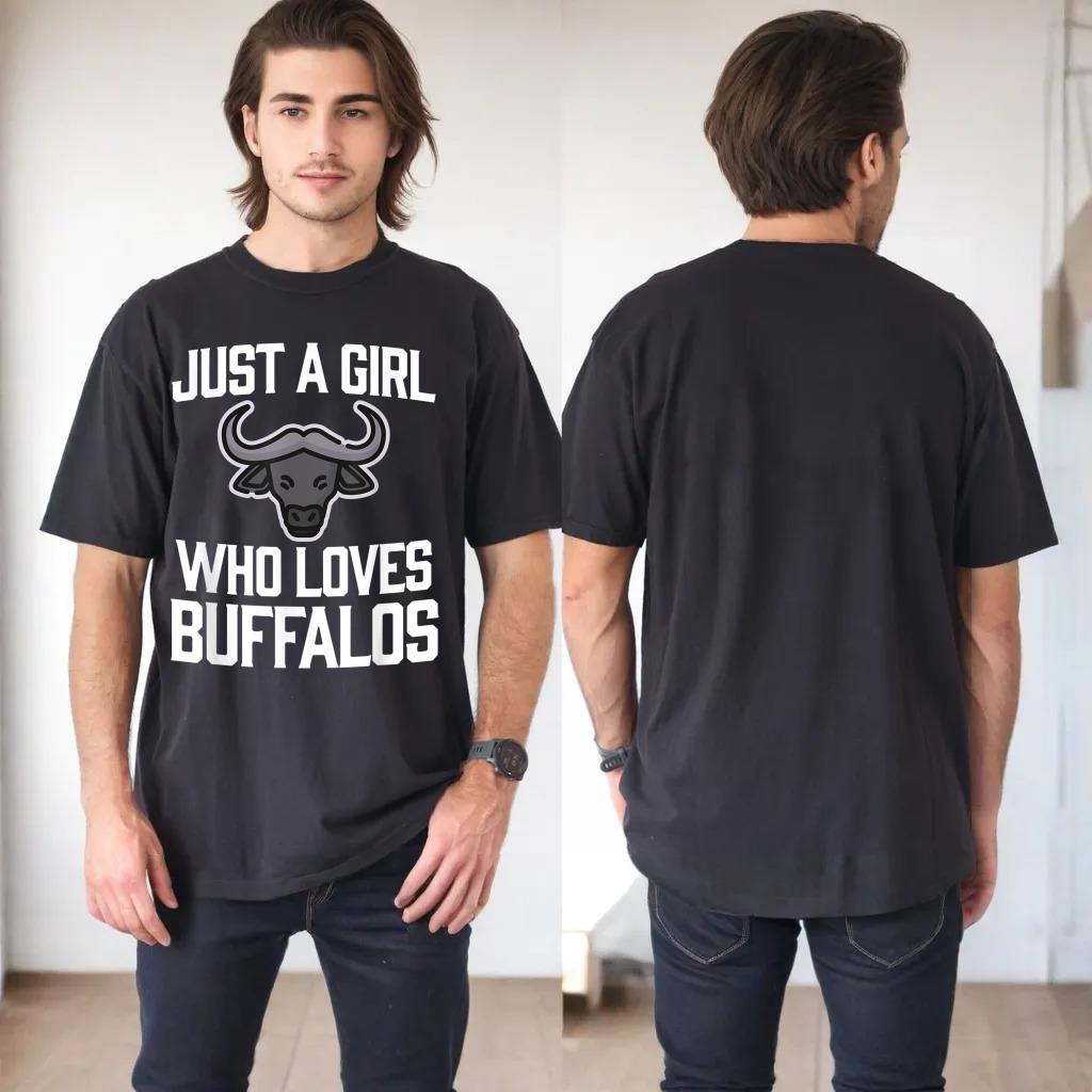 Just A Girl Who Loves Buffalos Buffalo Lover Gift