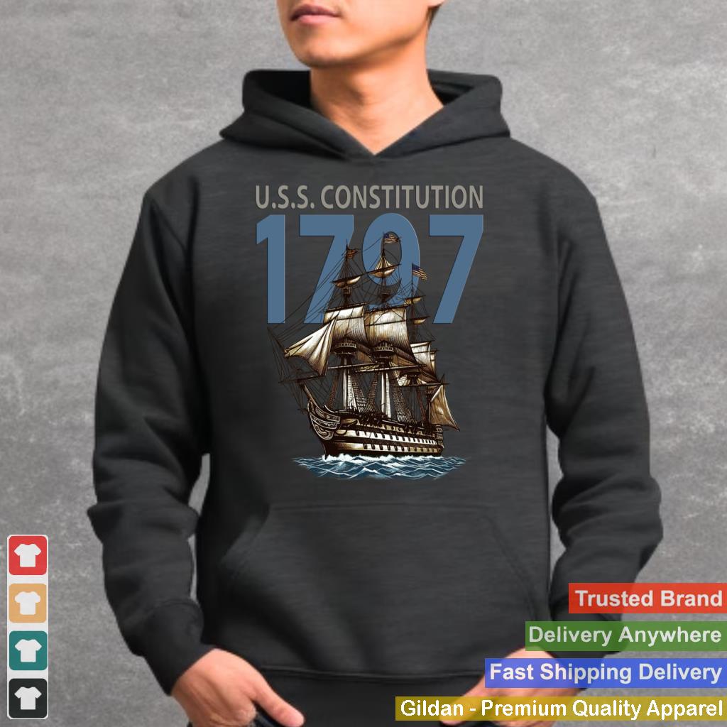 VINTAGE 1794 USS CONSTITUTION WARSHIP, IRONSIDES