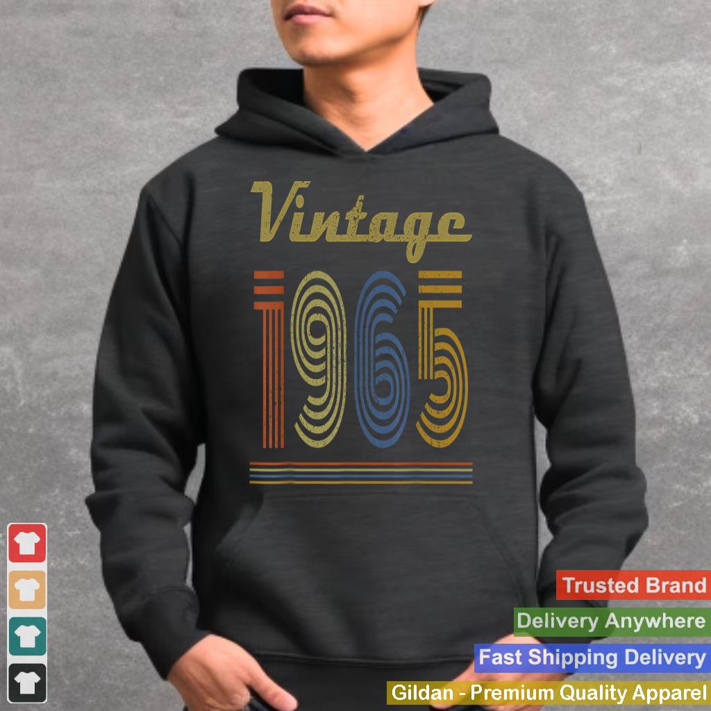 Vintage Born in 1965 - 55th birthday gift Retro Classic