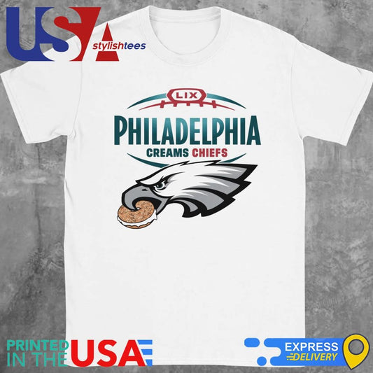 Philadelphia creams Chiefs shirt