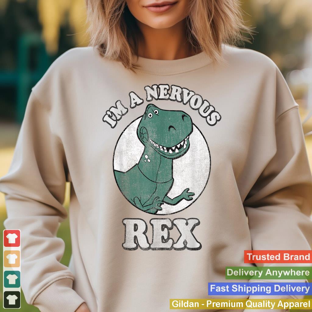 Disney Pixar Toy Story I'm A Nervous Rex Dinosaur