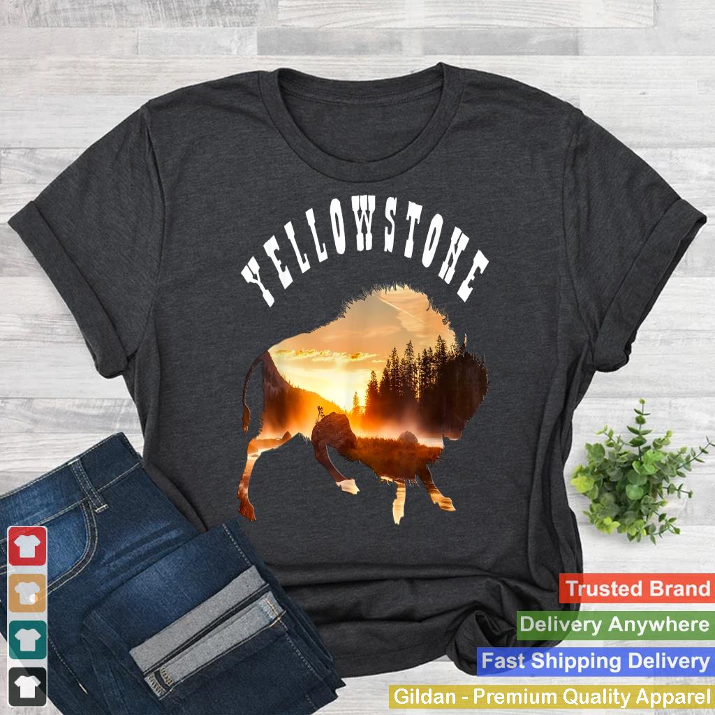 Yellowstone National Park Buffalo Design