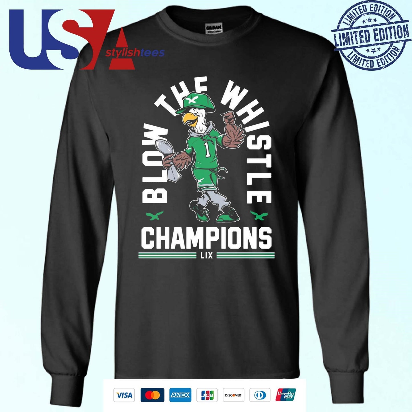 Philly Blow The Whistle Champions LIX 2025 Shirt