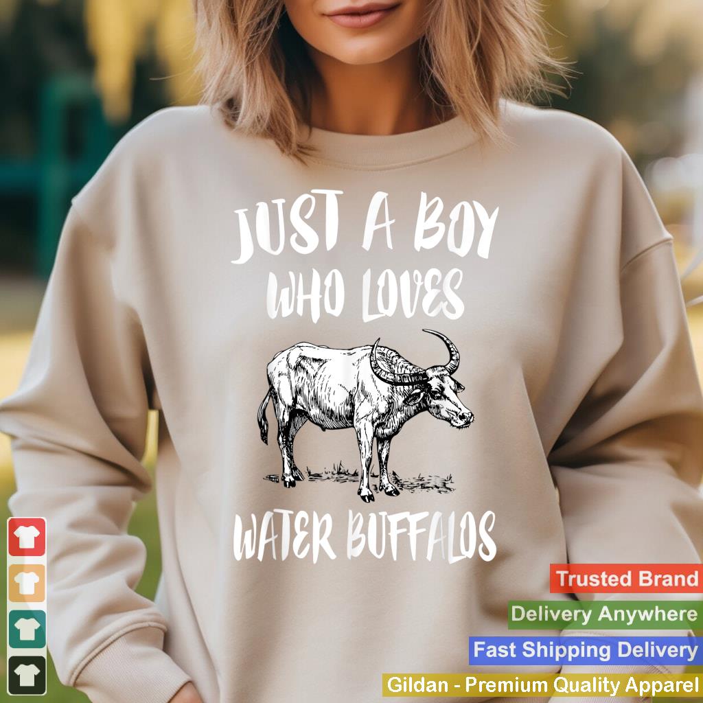 Just A Boy Who Loves Water Buffaloes Gift