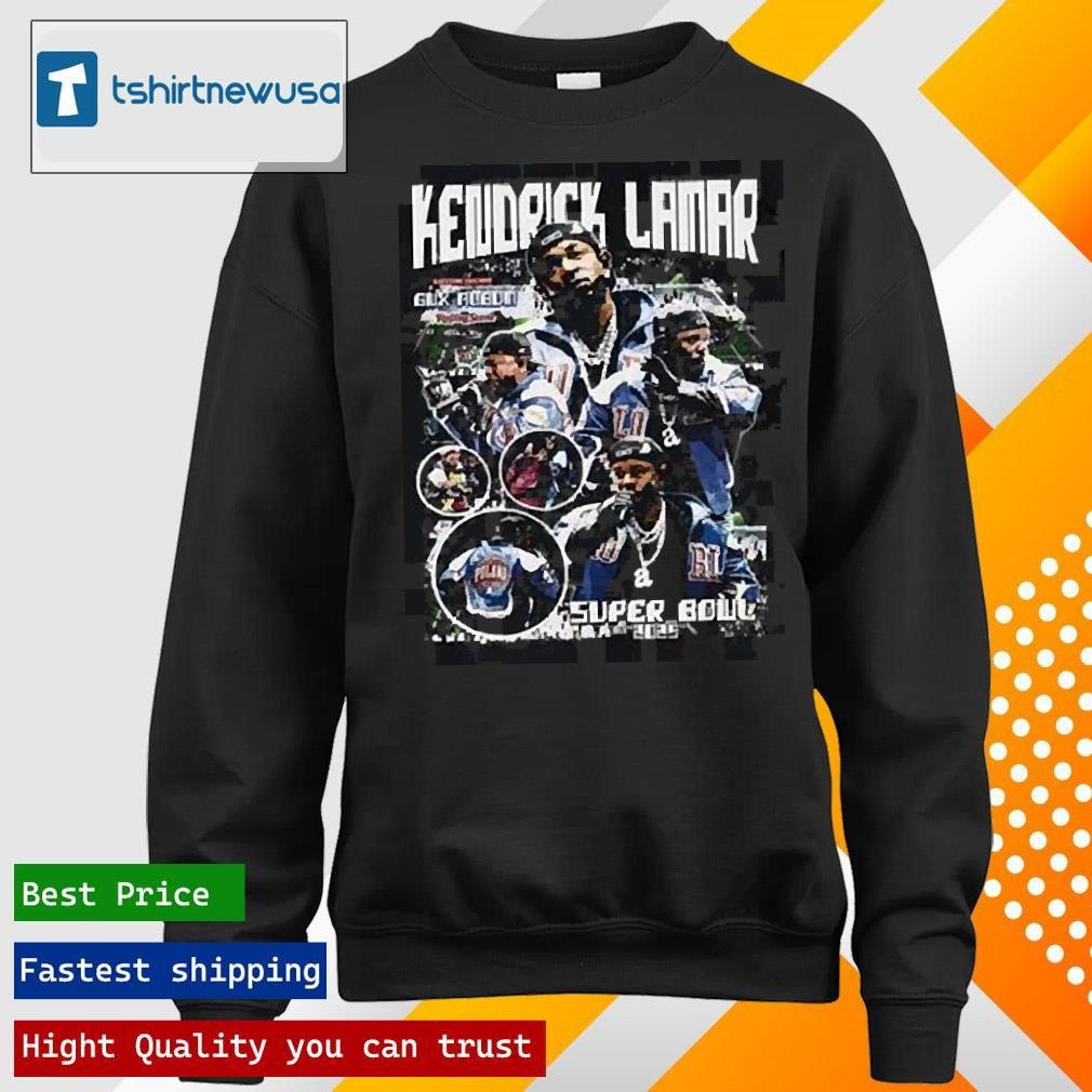 Top Kendrick Lamar Super Bowl Tour 2025 T-Shirt