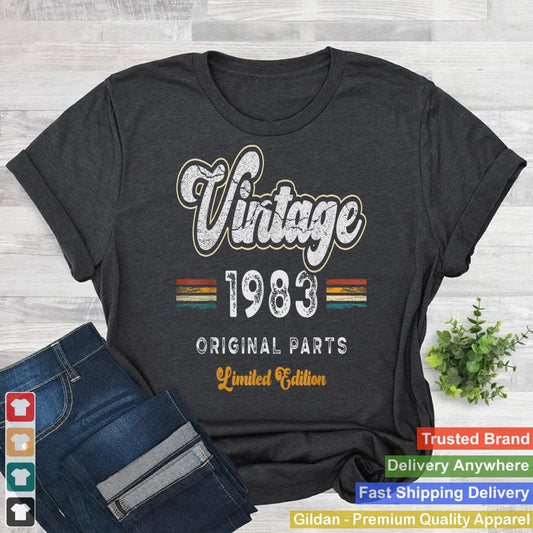 Vintage 1983 Original Parts Limited Edition 42nd Birthday