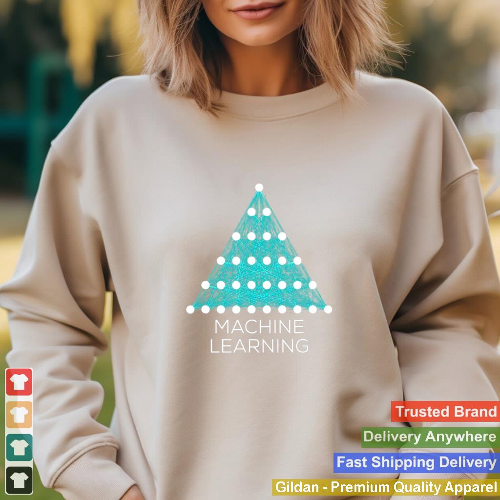 Artificial Intelligence Machine Learning Christmas Tree T shirt