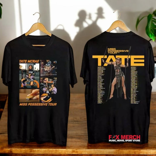 Tate McRae Miss Possessive World Tour 2025 Concert Shirt, hoodie, long sleeve, sweatshirt and tank top