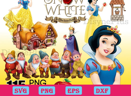 115 Disney Snow White png budnle