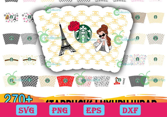 270+ Starbucks Luxury Wrap Bundle Svg