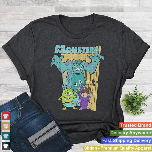 Disney Pixar Monsters Inc. Mike Sully Boo Group Poster