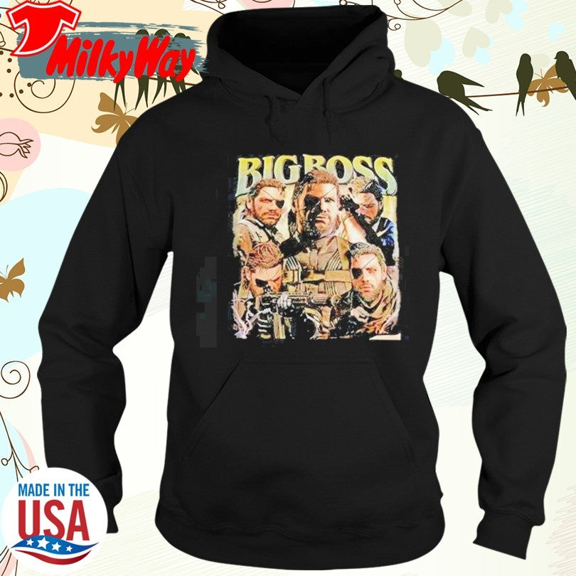 Official Big Time SamBig Boss Metal Gear Vintage Shirt