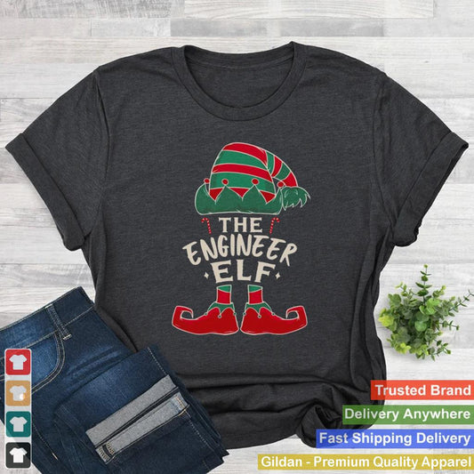 Im The Engineer Elf Engineering Christmas Shirt