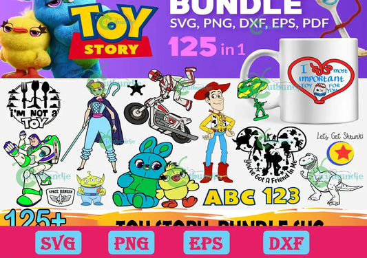 125 Toy Story Fresh Svg Bundle