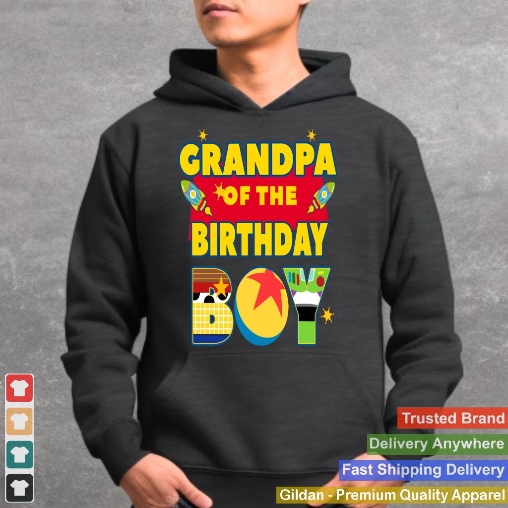 Grandpa The Birthday Boy Toy Familly Matching Story Bday