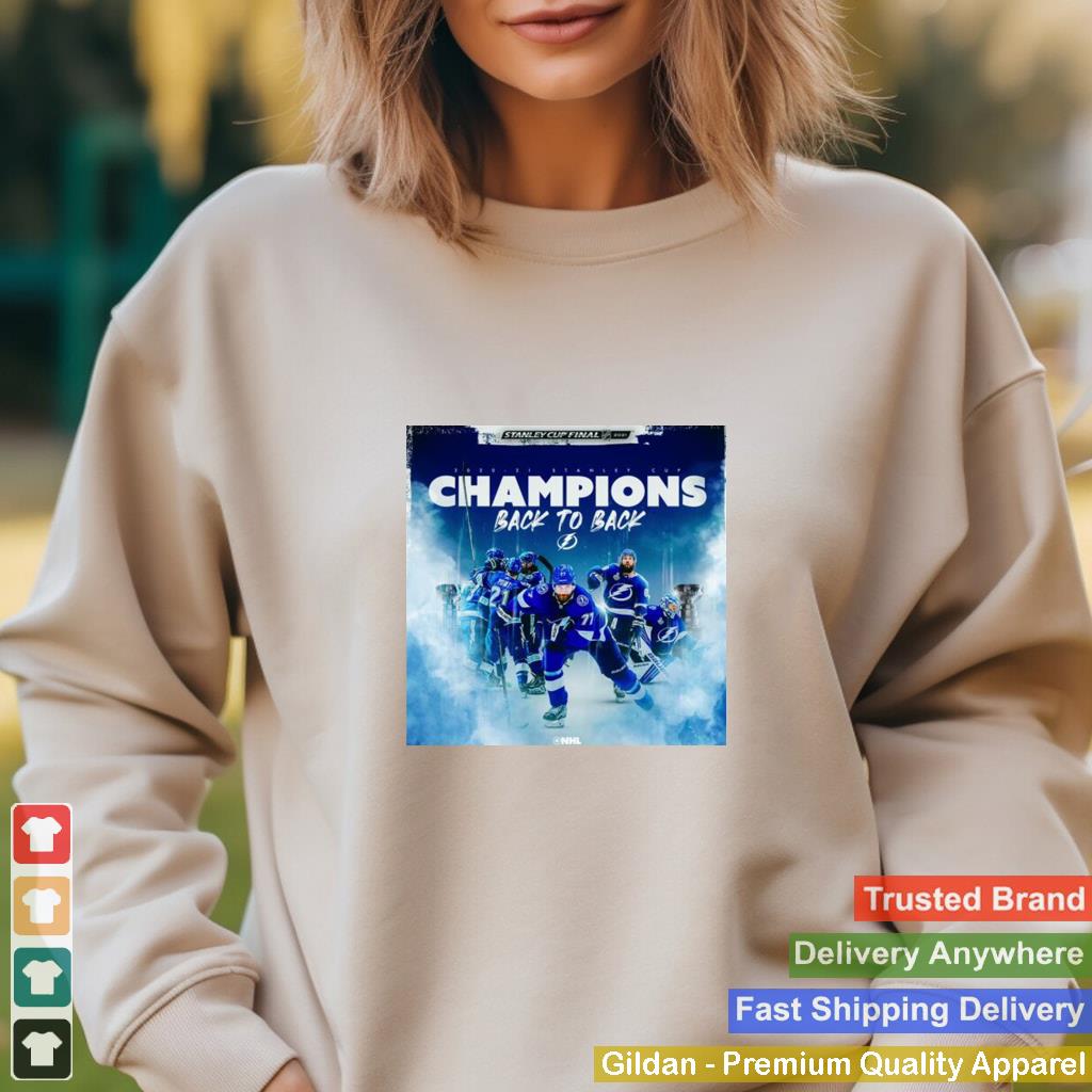 2020 21 Stanley Cup Champions Back To Back Tampa Bay Lightning shirt