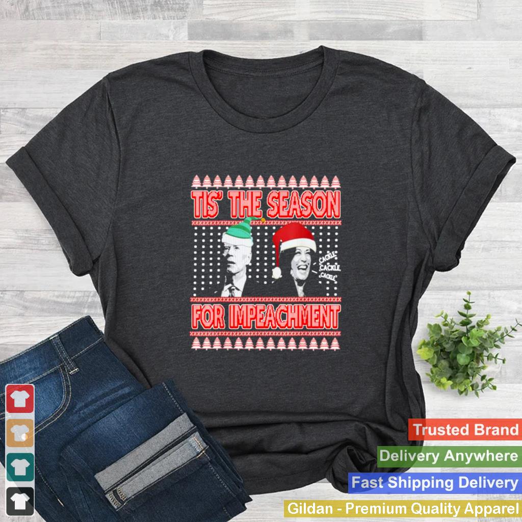 Anti Biden Harris Ugly Christmas Sweater Impeachment T Shirt