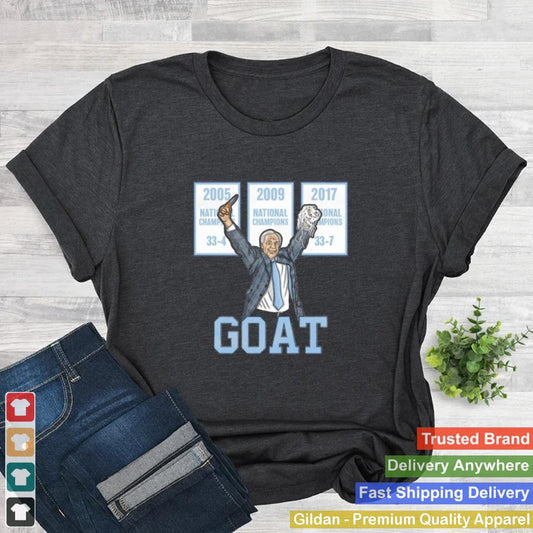 2005 2009 2017 National championship goat shirt