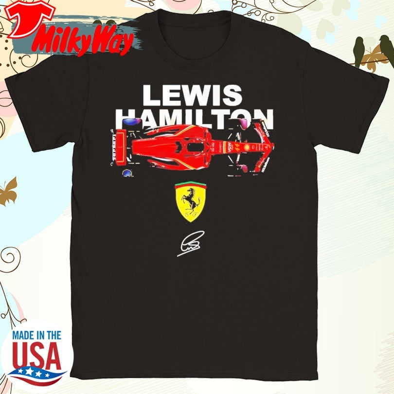 Official Lewis Hamilton Signature Unisex T-Shirt