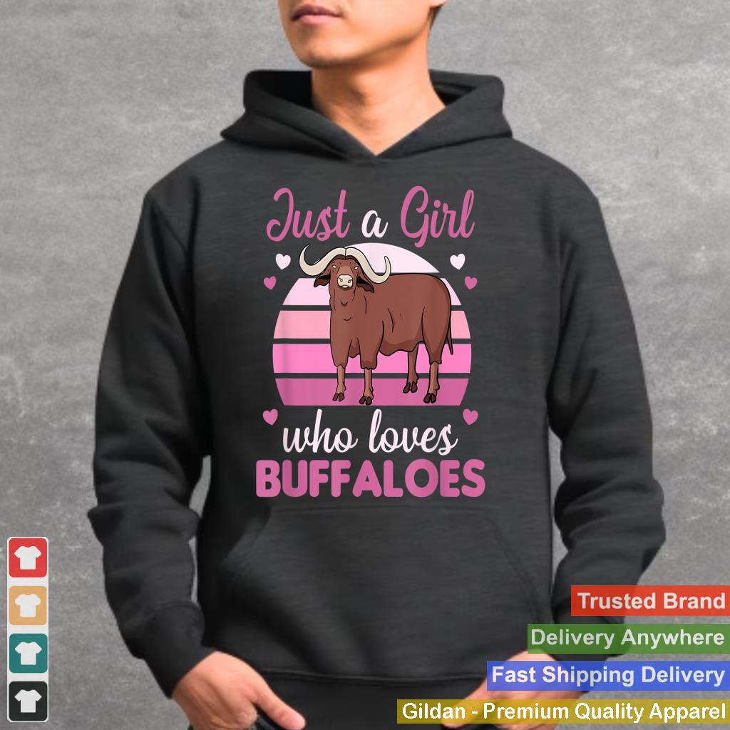 Just A Girl Who Loves Buffaloes - Cute Buffalo