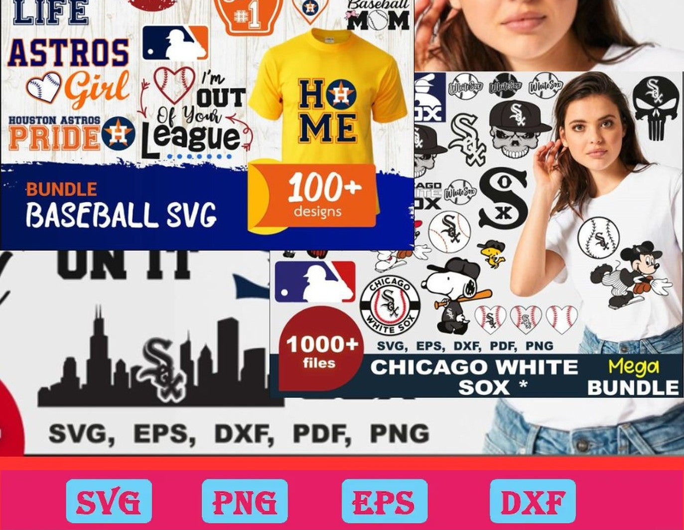 1400 Files MLB logo svg bundle