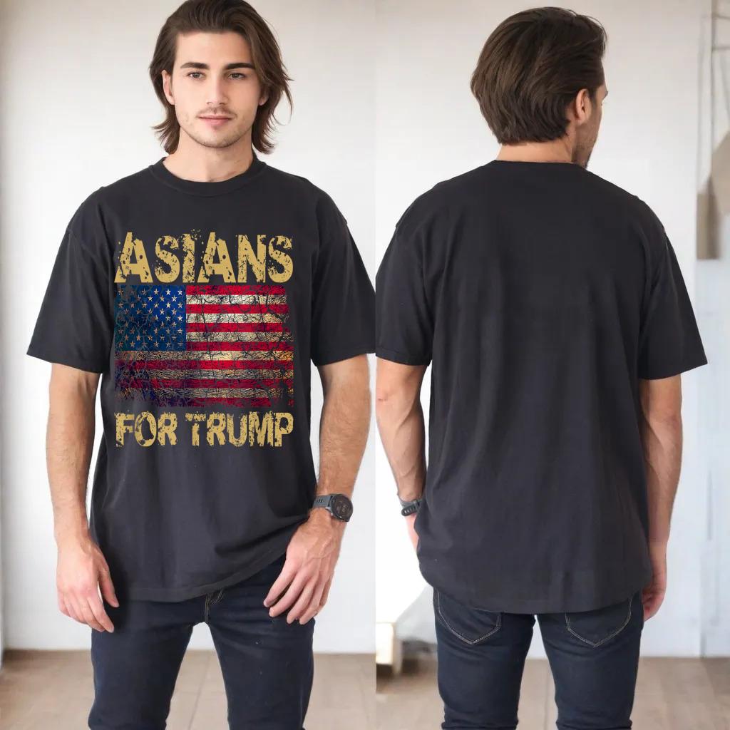 Asians For Trump - Funny Trump 2024 President