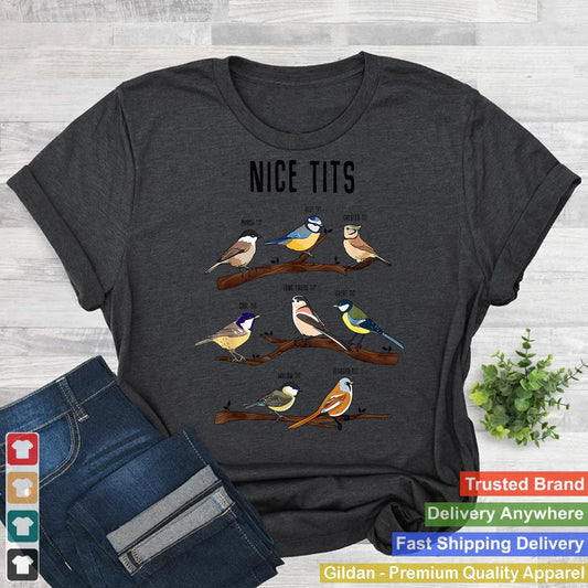 Nice Tits Funny Bird Watching, Bird Gifts For Bird Lovers