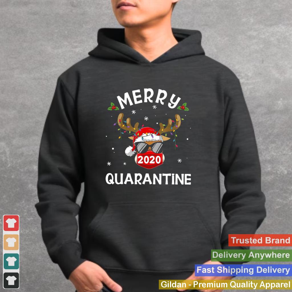 2020 Merry Quarantine Christmas shirt