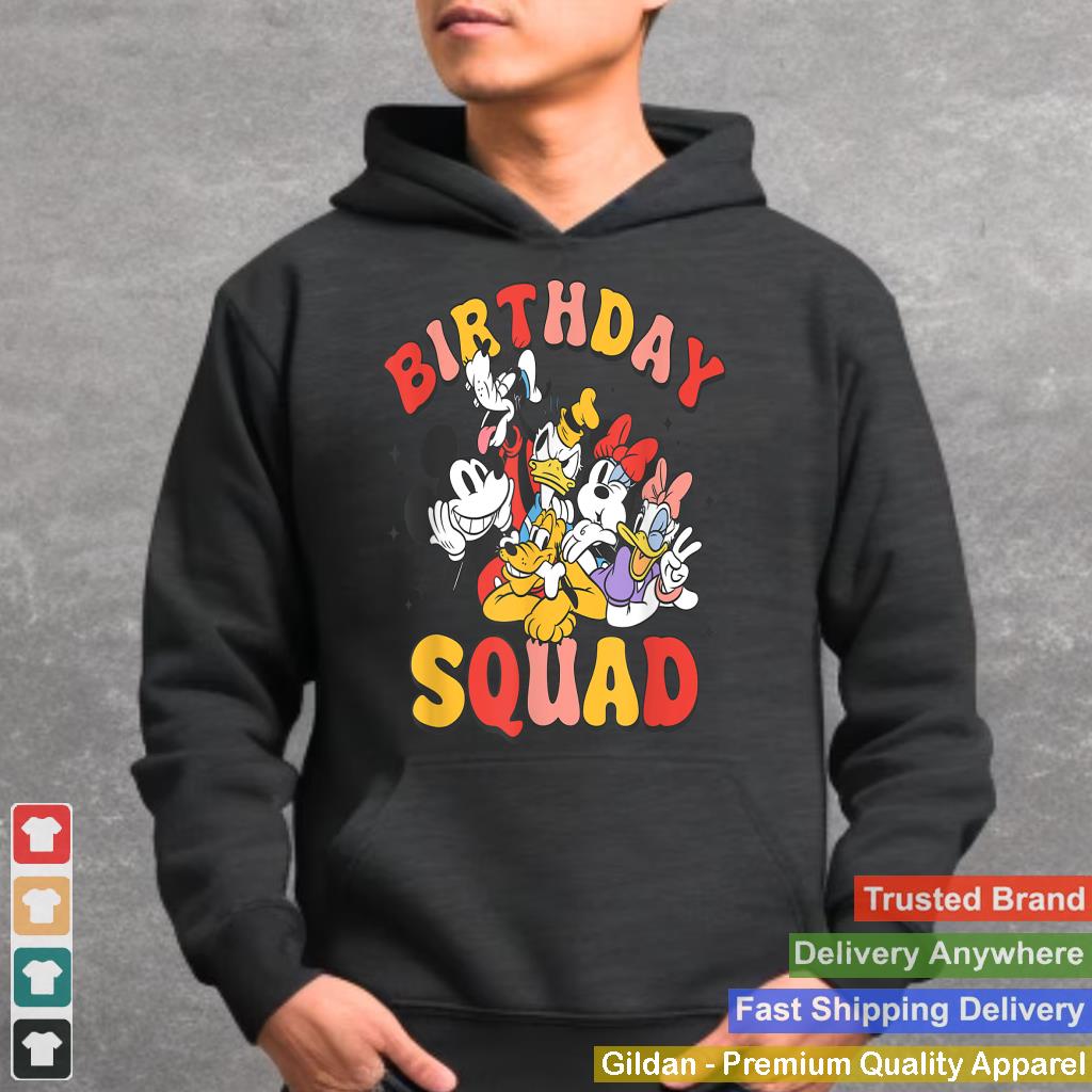 Disney Mickey And Friends Birthday Squad Vintage Group