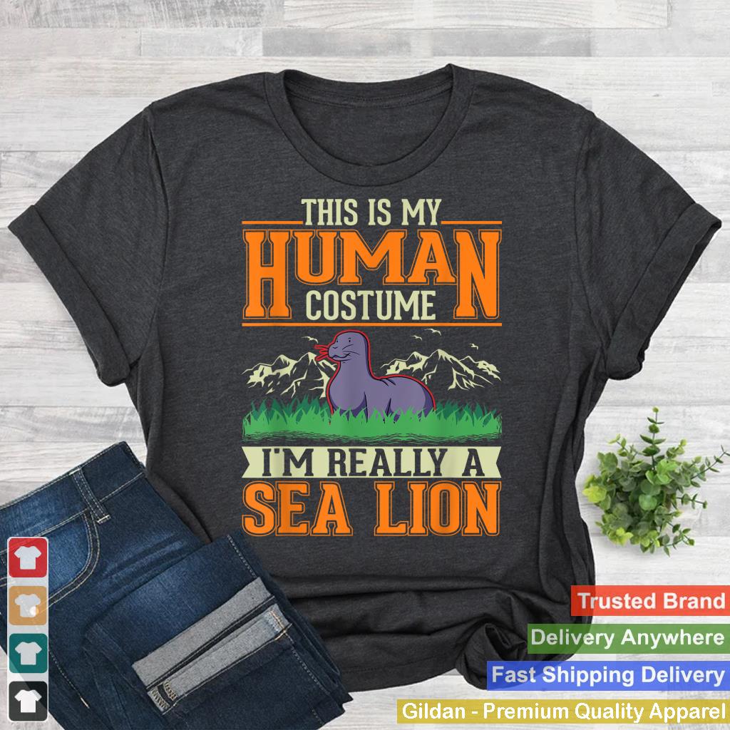 Sea Lion Human Costume Halloween Seal Sea Lion