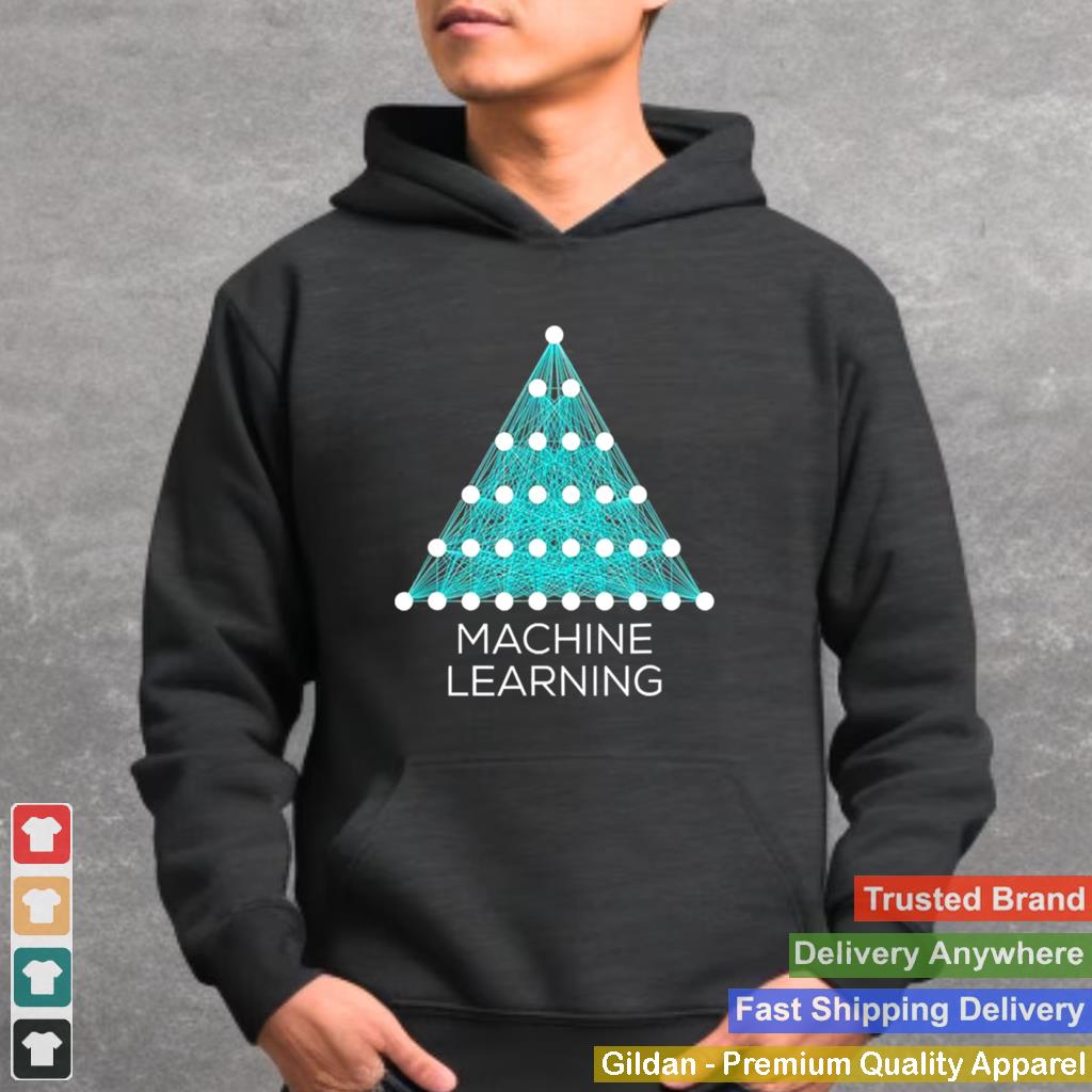 Artificial Intelligence Machine Learning Christmas Tree T shirt