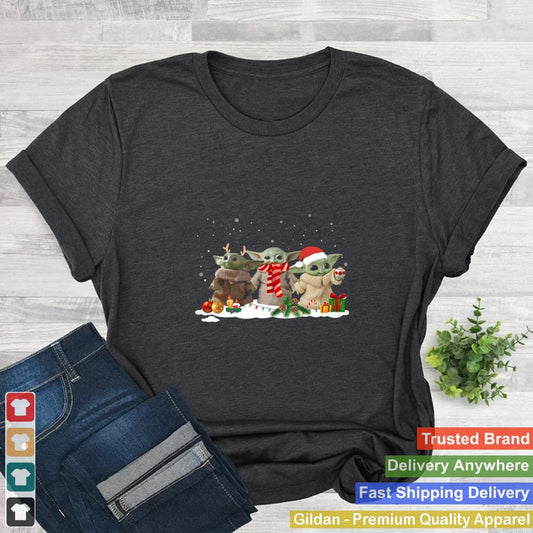 Baby Yoda Christmas shirt