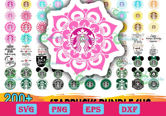 200+ Starbucks Logo Bundle Svg