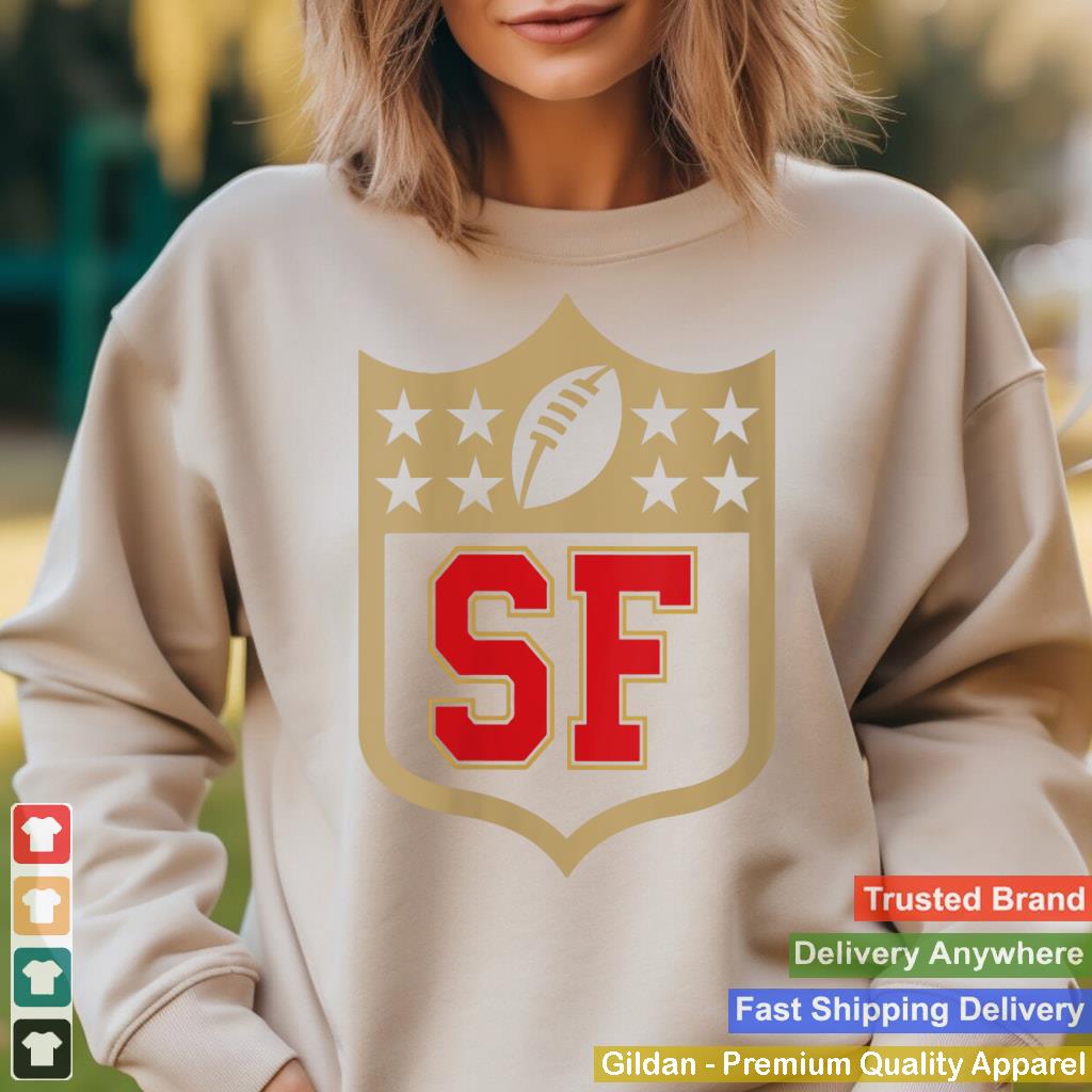 Womens SF Niner American Football V-Neck