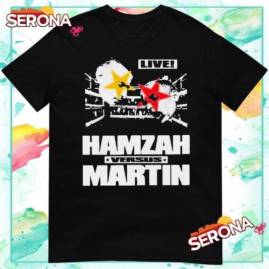 Slushy noobz hamzah versus martin live only on youtube shirt