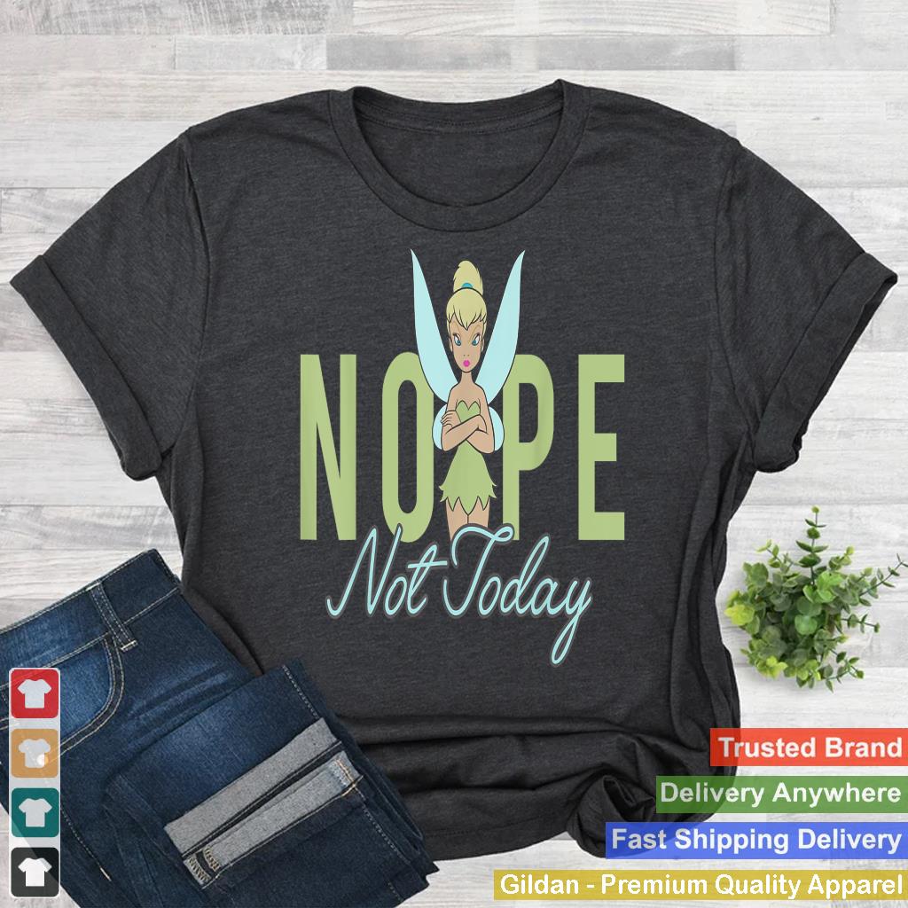 Disney Peter Pan Tinker Bell Nope Not Today Short Sleeve