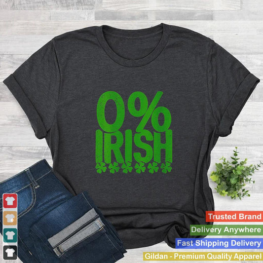 0 Irish St Patricks Day Green Ireland Shamrock Leprechaun Shirt