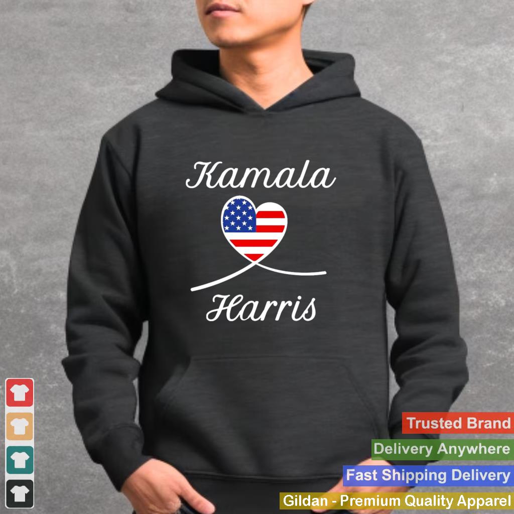 American Flag Love Kamala Harris Shirt