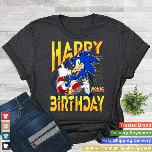 Sonic The Hedgehog Birthday Happy Birthday Thumbs Up Logo