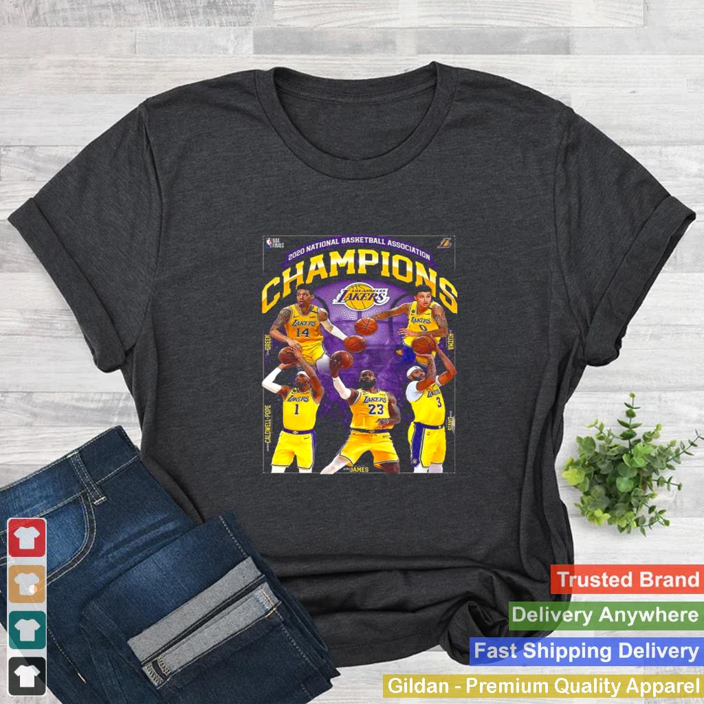 2020 National Basketball Association Champions Los Angeles Lakers shirt