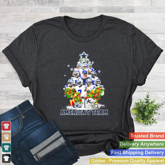 Americas-Team-Cowboys-Trees-Christmas-Shirt