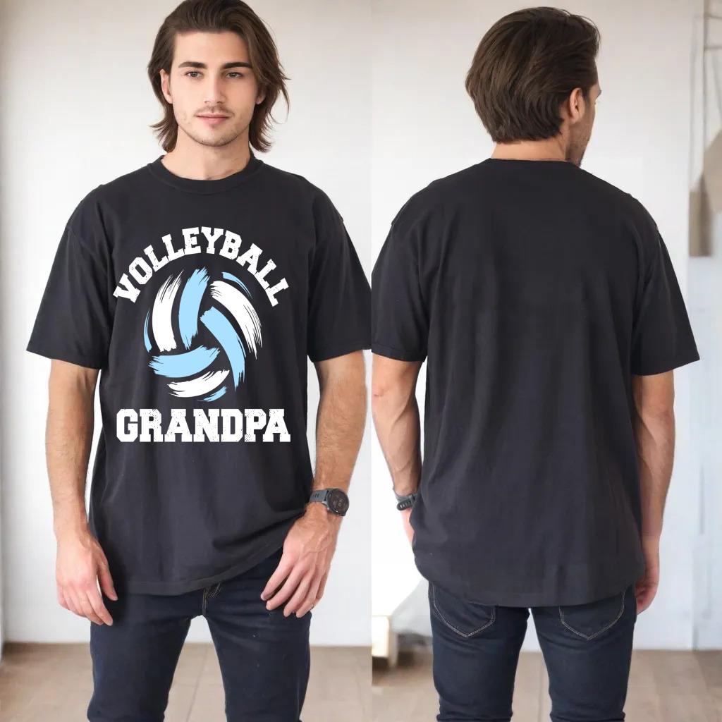 Volleyball Grandpa Funny Splash Volleyball Grandpa