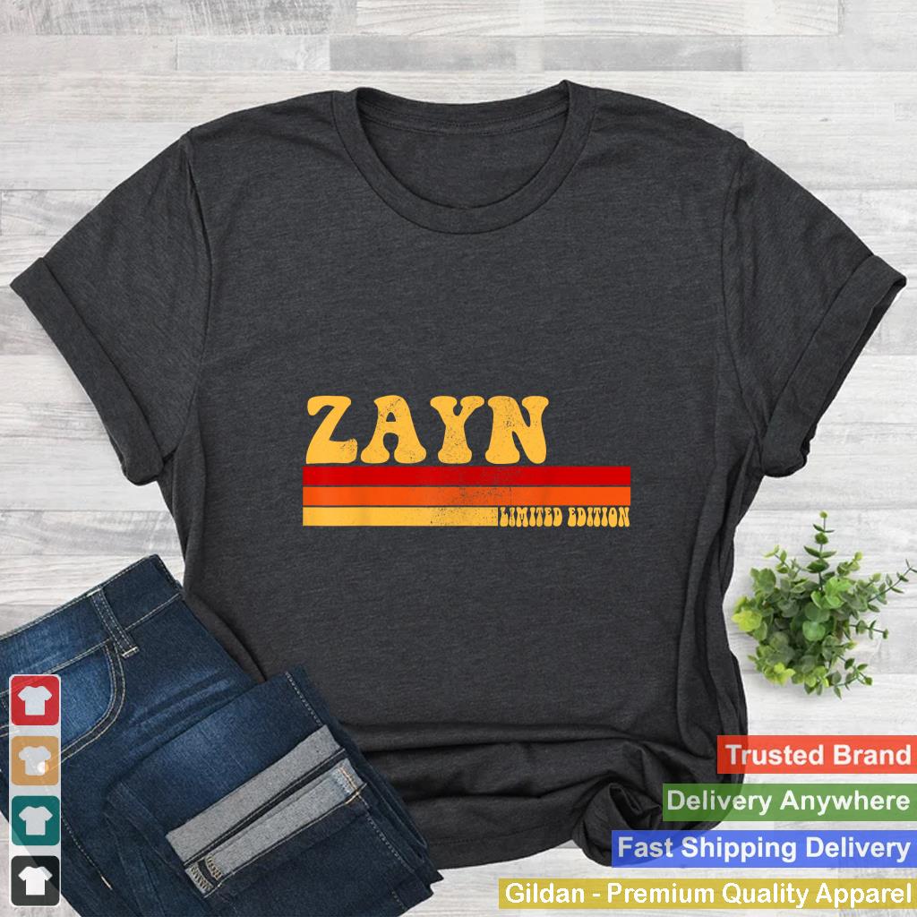 ZAYN Name Personalized Idea Men Retro Vintage ZAYN