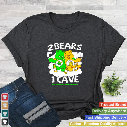 2 bears 1 cave with tom segura and bert kreischer shirt