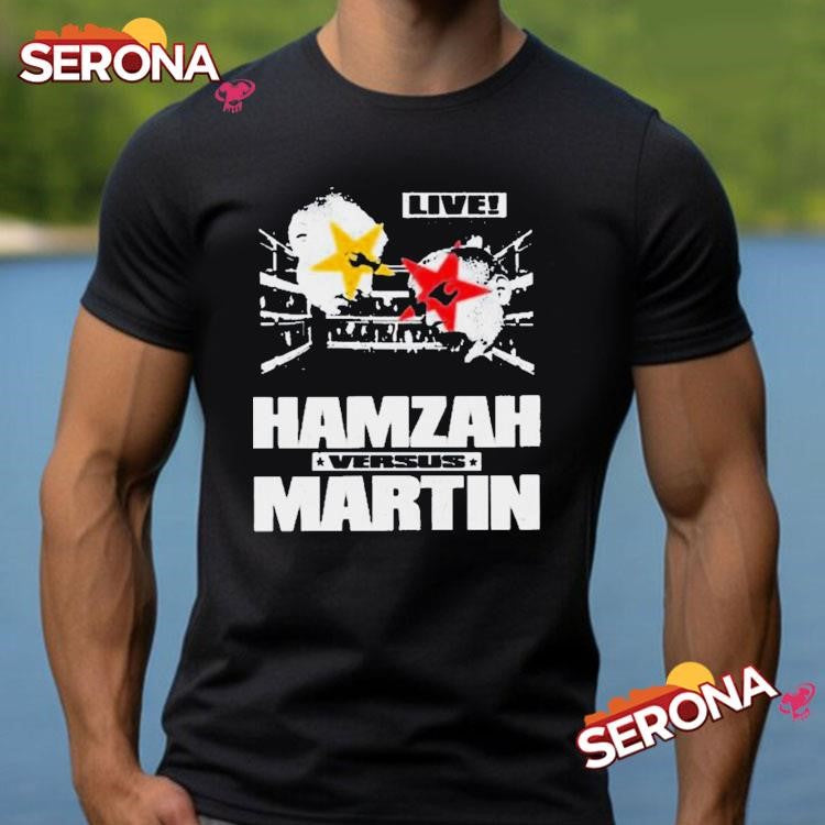 Slushy noobz hamzah versus martin live only on youtube shirt