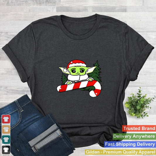 Baby Yoda Elf 2021 Christmas shirt 2