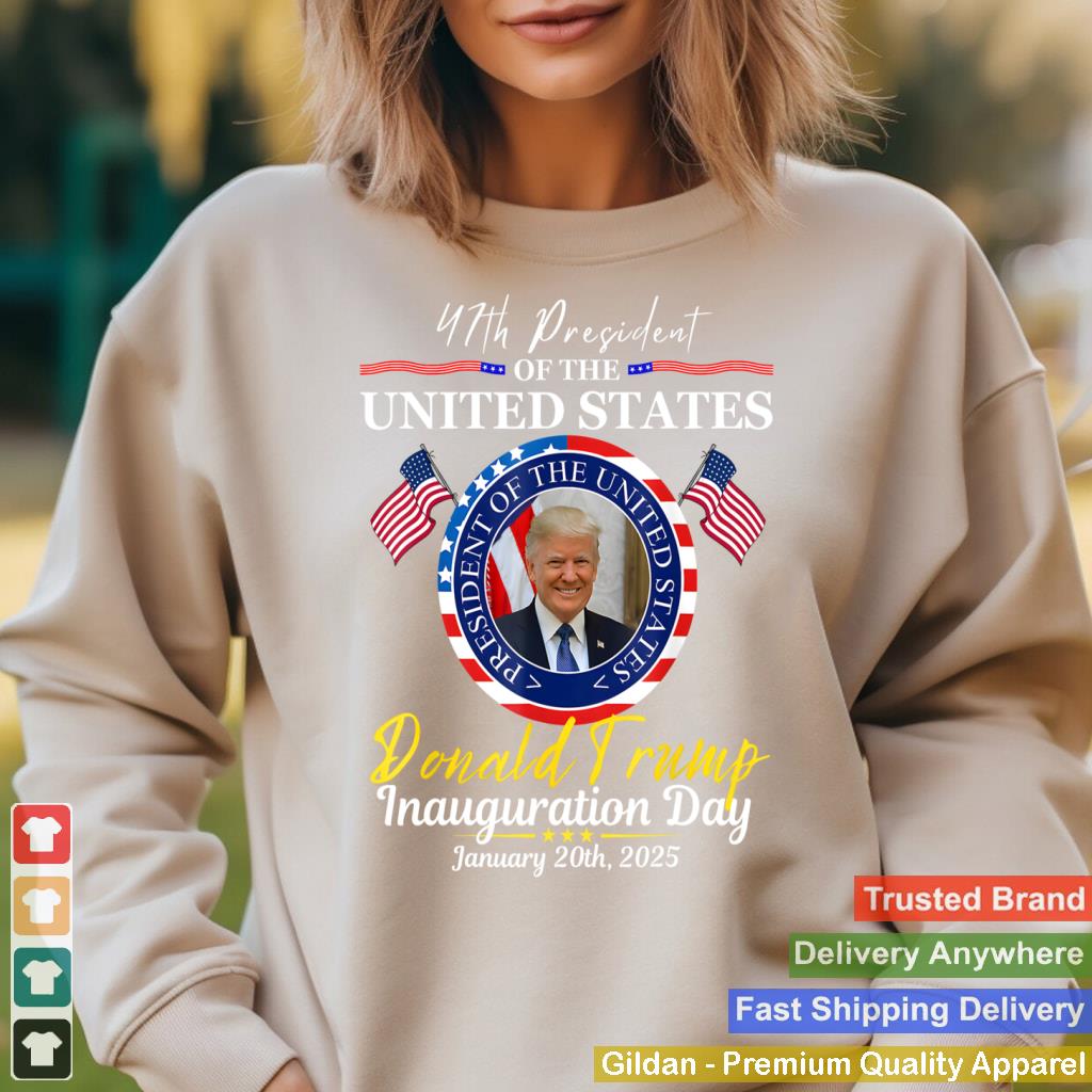 President Donald Trump Inauguration Day 2025 Memorabilia Pullover Hoodie_2