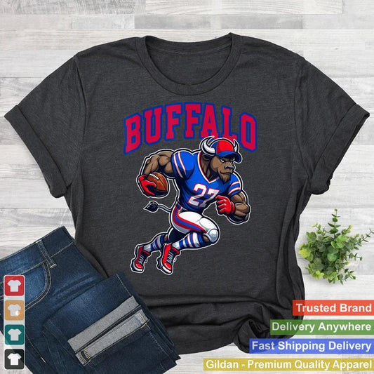 Retro Buffalo Personalized Name Graphic Lovers for Men Women