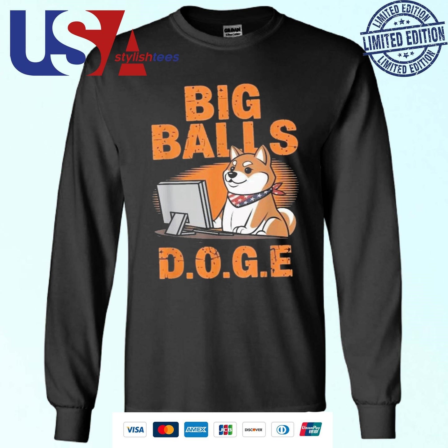 Big Balls DOGE Funny Shirt